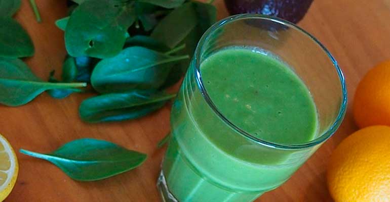 jugo de verduras